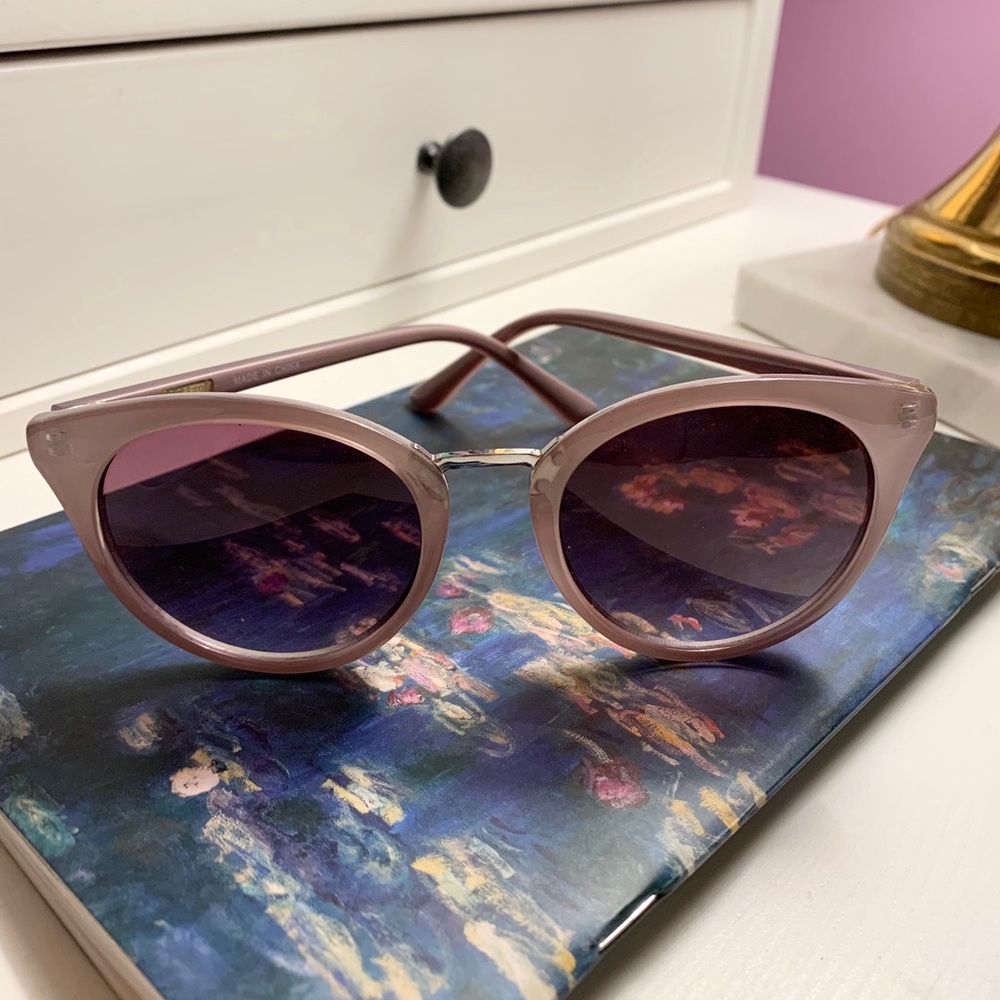 Pink J. Crew sunglasses